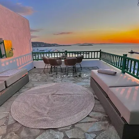 Sunset View Garden House Of Mykonos Feriehus