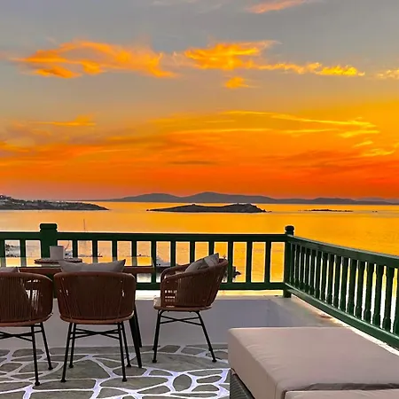 度假居 Sunset View Garden House Of Mykonos *