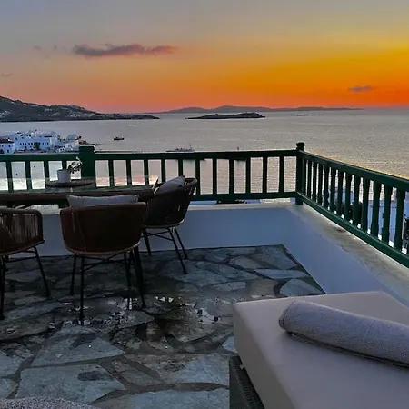 Sunset View Garden House Of Mykonos Mykonos Town