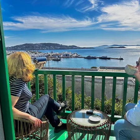 بيت للعطل Sunset View Garden House Of Mykonos