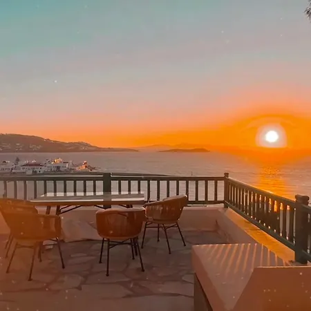 度假居 Sunset View Garden House Of Mykonos *