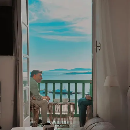 Дом отдыха Sunset View Garden House Of Mykonos *